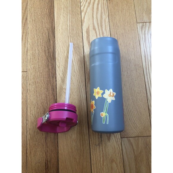 Stanley 24 oz Tumbler with Straw Aero-Light Gray Stainless Steel - Picture 1 of 7